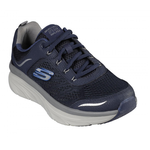 Skechers - Basket D'lux Walker -  Skechers - Chaussures bleu homme