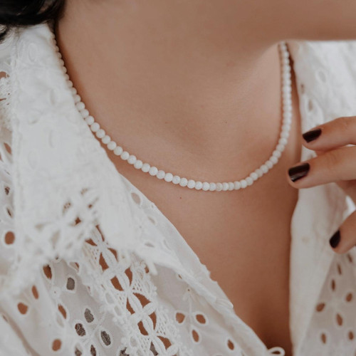 Bijoux Blanc Mode femme