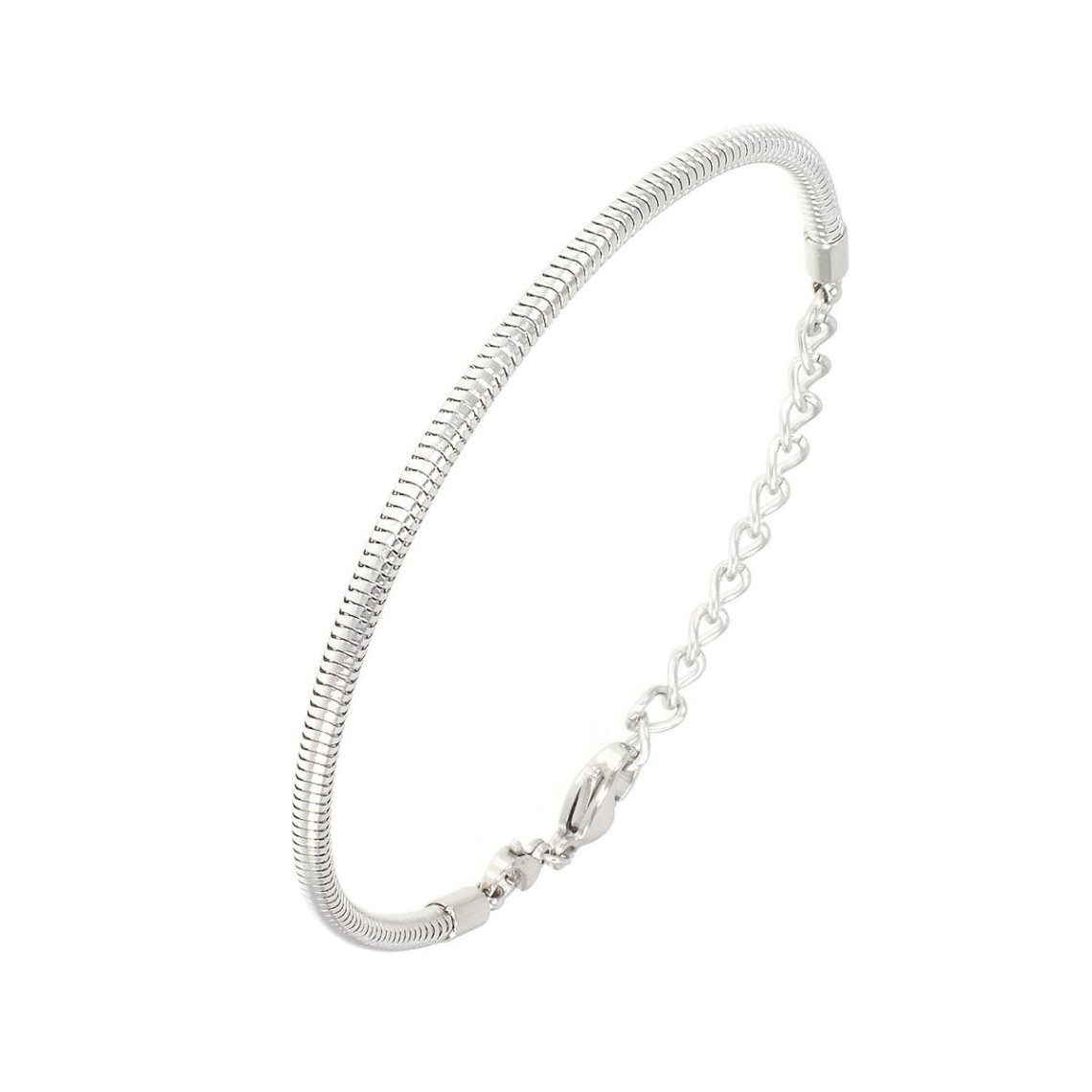 bracelet acier pour charms perles par sc crystal