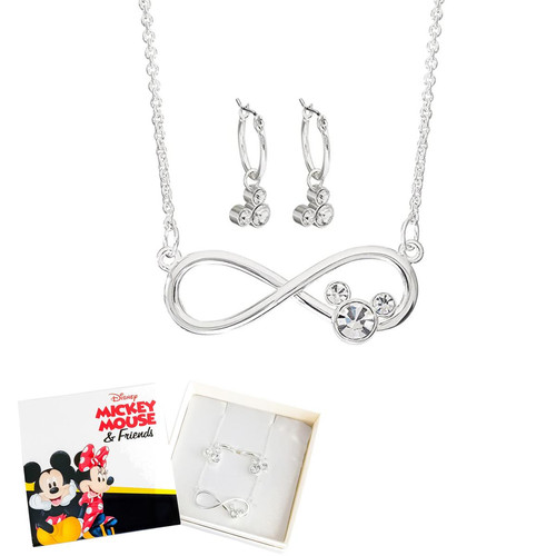 Parure collier et boucles d'oreilles Femme Disney - Mickey Argent Disney Mode femme