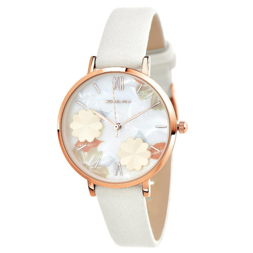 So Charm Montres - Montre femme MF463-BLANC - Bracelet Cuir Blanc - Toutes les montres