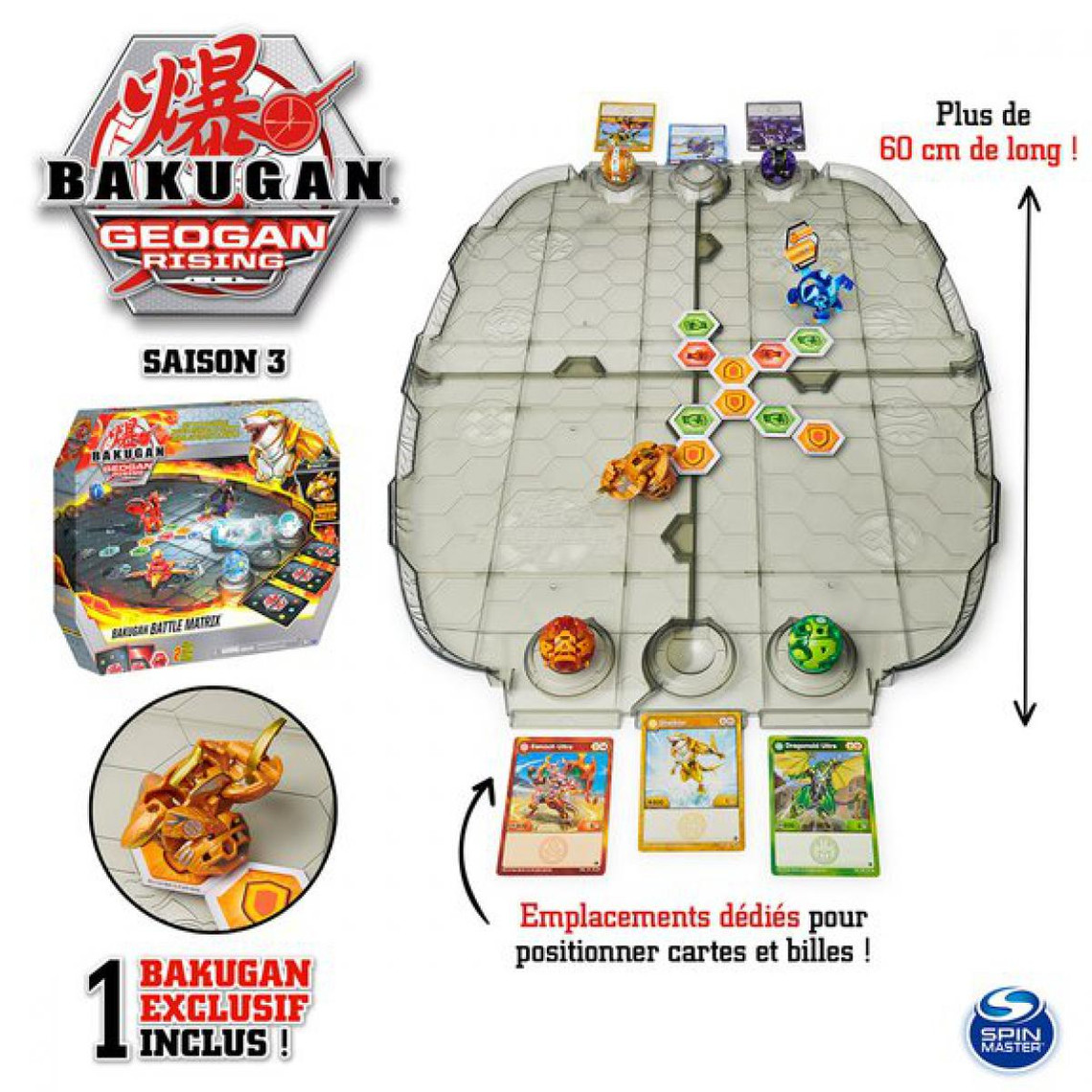 Arène de combat Bakugan - Figurine de collection