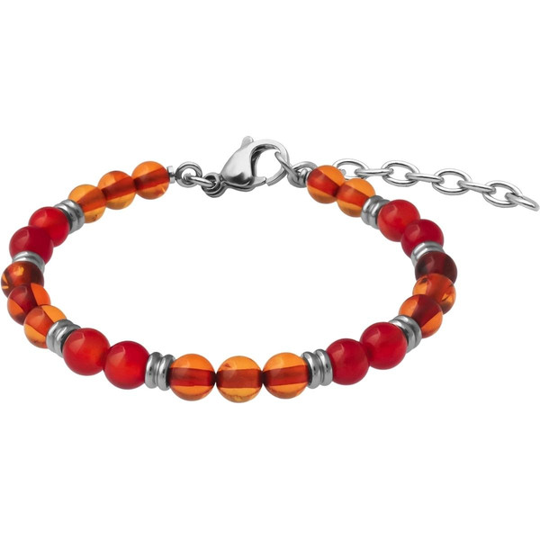 Bracelet Femme SI 378 - Collection Médecine douce - ANTI ALLERGIES Orange Stilivita Bijoux Mode femme