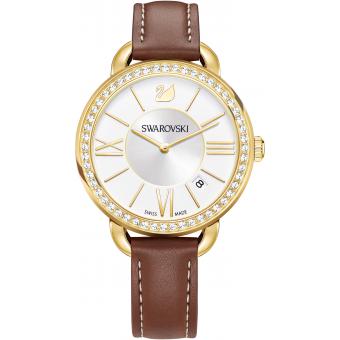 Swarovski montres - Montre Swarovski 5095940 - Montre femme bracelet cuir