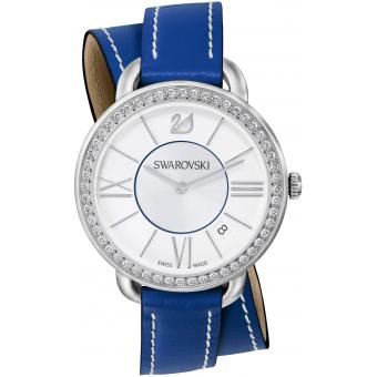 Swarovski montres - Montre Swarovski AILA 5095944 - Montre femme bracelet cuir