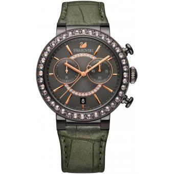 Swarovski montres - Montre Swarovski CITRA 5122040 - Montre femme bracelet cuir