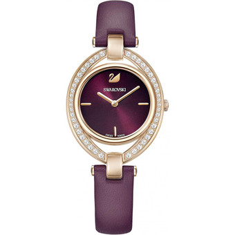 Swarovski montres - Montre Swarovski 5376839 - Montre femme bracelet cuir