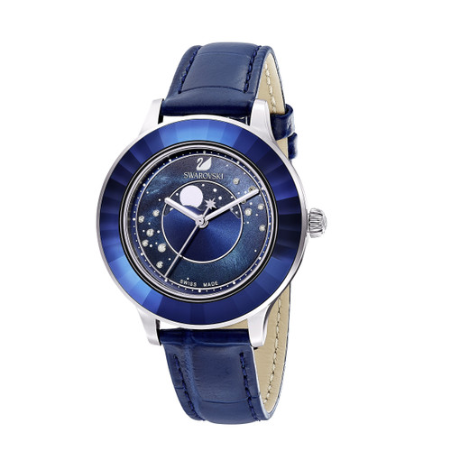 Swarovski montres - Montre Swarovski 5516305 - Montre femme bracelet cuir