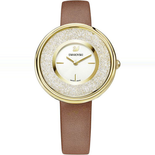 Swarovski montres - Montre Swarovski 5275040 - Montre femme bracelet cuir