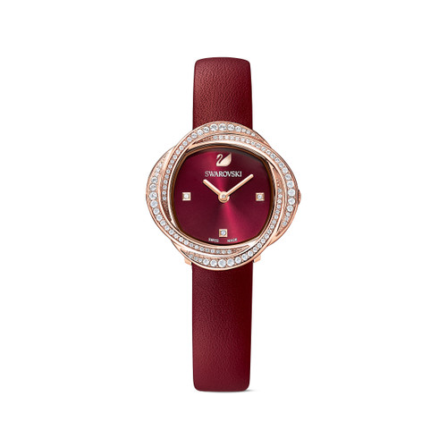 Swarovski montres - Montre Swarovski 5552780 - Montre femme bracelet cuir