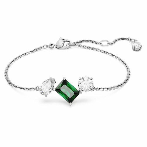 Bracelet Femme 5668360  Green White/RHS M Vert - Mesmera Transparent Swarovski Mode femme