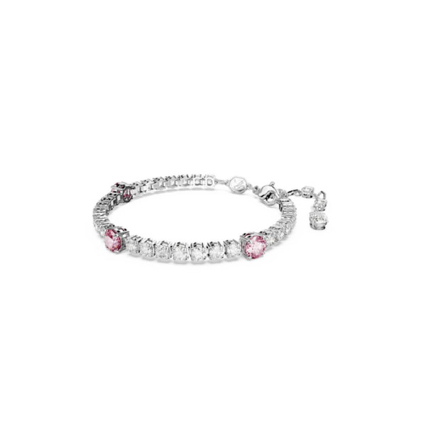 Bracelet Femme 5666421 Pink Stones PIN/RHS M - Matrix TB Swarovski