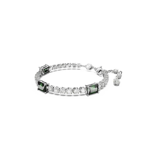Bracelet Femme 5666422 Green Stones GRE/RHS M - Matrix TB Swarovski