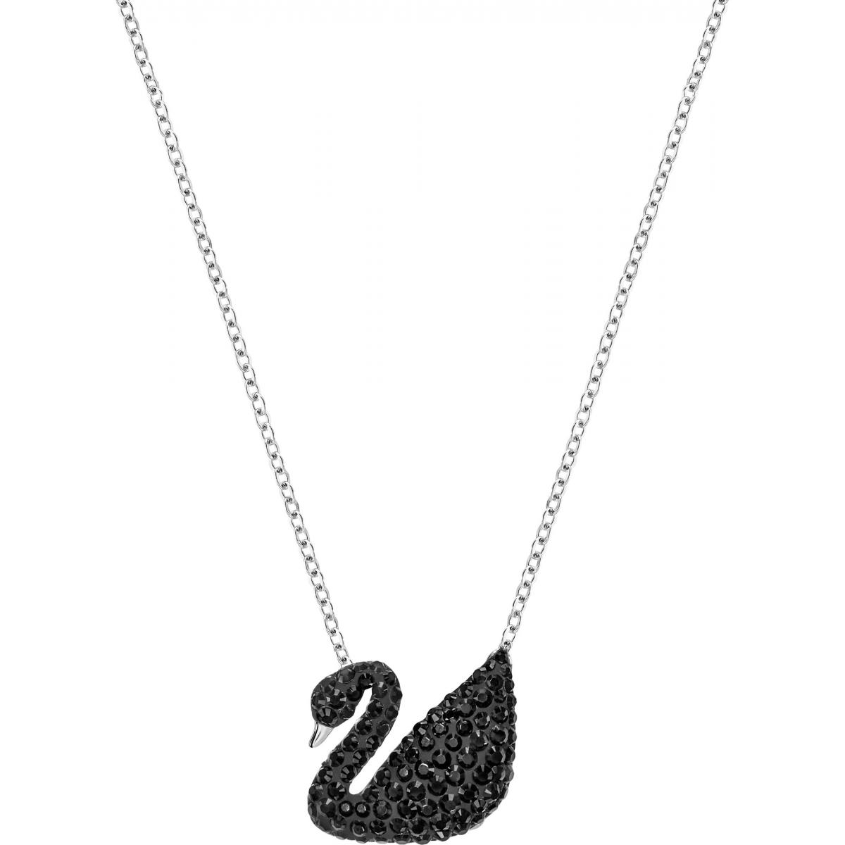 Collier et pendentif Swarovski 5347329 - Collier et pendentif Cygne Noir  Serti Femme