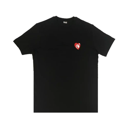 Compagnie de Californie - Tee-Shirt manches courtes Coté Coeur noir - T-shirt / Polo homme