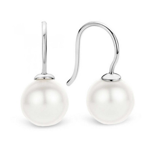 Ti Sento - Boucles d'oreille Pearl white 10 mm 7548PW - Bijoux femme