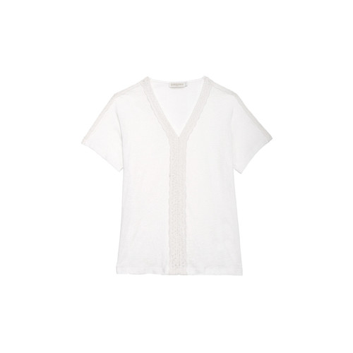 La Petite Etoile - T-shirt TILA ecru - T shirts manches courtes femme blanc