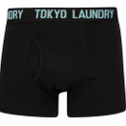 Tokyo Laundry - Pack de 2 boxers en coton bleu - Caleçon / Boxer homme