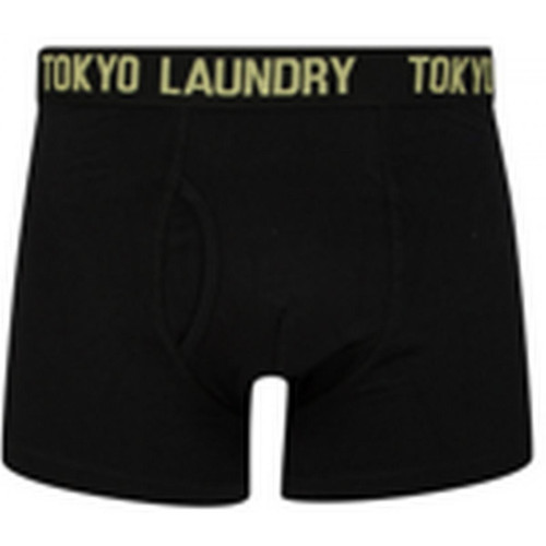 Tokyo Laundry - Pack de 2 boxers  en coton jaune  - Caleçon / Boxer homme