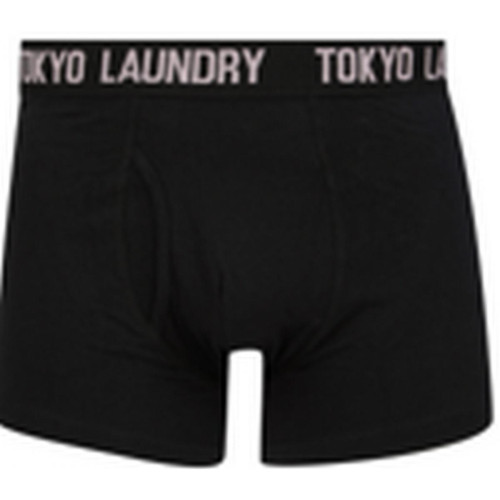 Tokyo Laundry - Pack de 2 boxers en coton violet  - Caleçon / Boxer homme