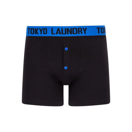 Tokyo Laundry - Pack boxer homme anthracite - Tokyo Laundry