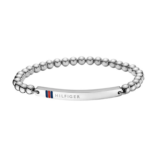 Bracelet Tommy Hilfiger Bijoux 2700786 - Bracelet Billes Argentées Femme Argent Tommy Hilfiger Mode femme