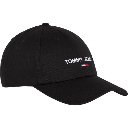 Tommy Hilfiger Maroquinerie - Casquette logotée en coton noire  