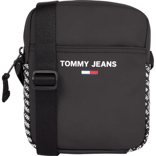 Tommy Hilfiger Maroquinerie - Sacoche bandoulière noire avec poche  - Sacs & sacoches
