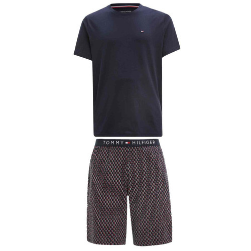 Tommy Hilfiger Underwear - Ensemble pyjama t-shirt et short - Maillot de corps  homme