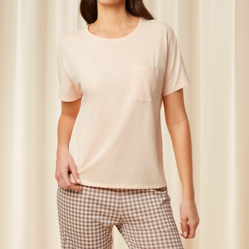 Triumph - Haut De Pyjama T-shirt Avec Poche - Promos lingerie de nuit femme