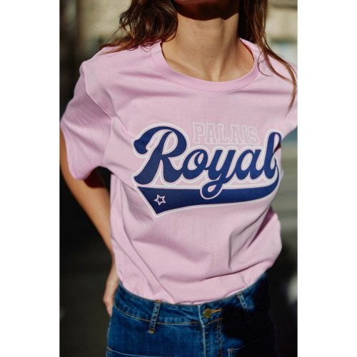 T-Shirt TROYAL rose en coton La Petite Etoile Mode femme