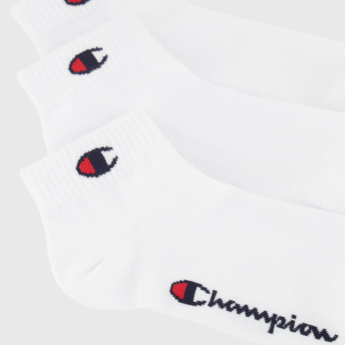 Champion - Lot de 3 chaussettes basse - Blanc - Toute la mode homme
