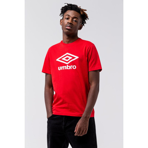 Umbro - Tee-shirt rouge pour homme  en coton - Umbro
