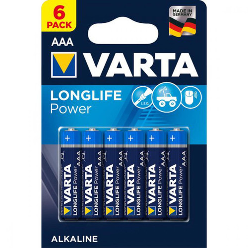Varta - Alcaline Longlife Power LR03 x 6 