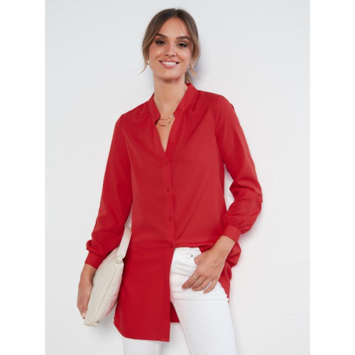 Venca - Chemise tunique à manches longues Kaftan - boutique rouge