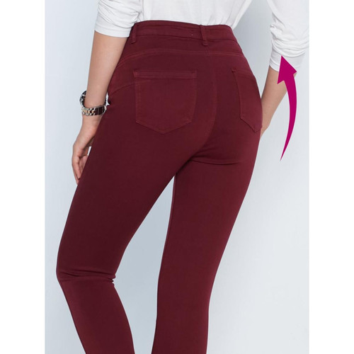 Venca - Pantalon en jean à pinces - boutique rouge