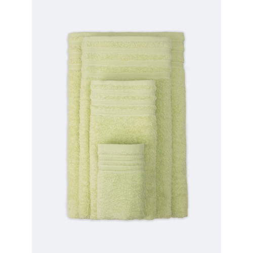 Venca - Serviette en tissu éponge 00 % coton - Serviettes draps de bain vert