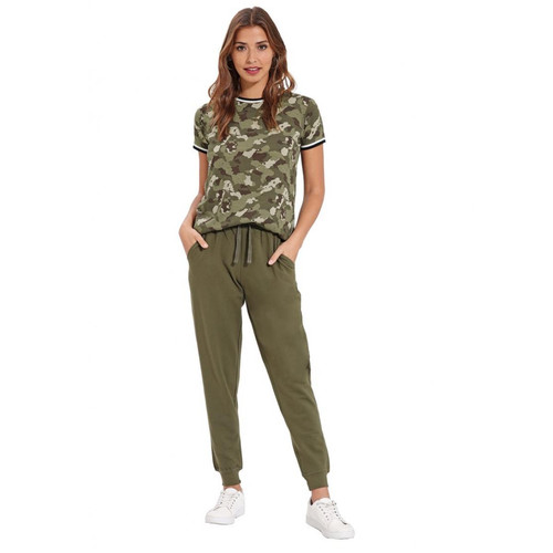 Venca - T-shirt à manches courtes avec impression de camouflage - T-shirt manches courtes femme