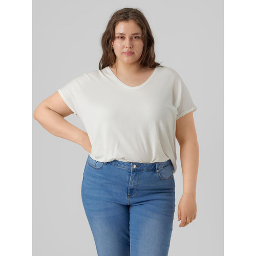 Vero Moda - T-shirt manches courtes - T shirts manches courtes femme blanc