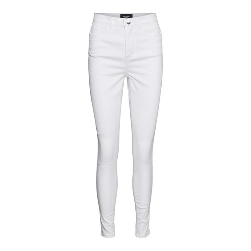 Jean skinny Skinny Fit Taille haute Longueur regular blanc Vero Moda Mode femme