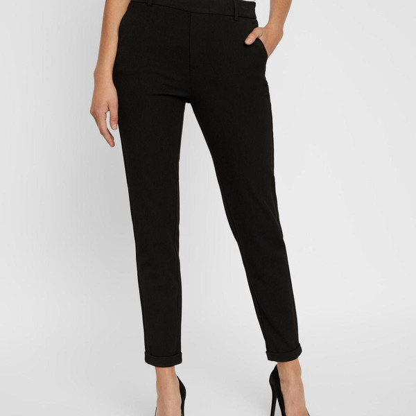 Pantalon Regular Fit Taille moyenne noir Vero Moda Mode femme