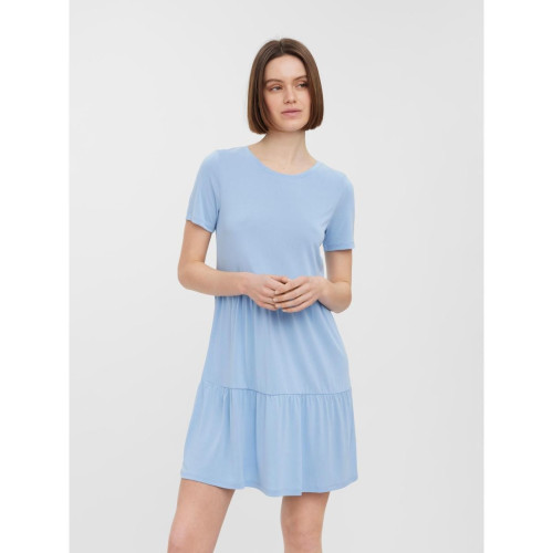 Vero Moda - 70 % modal TENCEL™, 30 % polyester - Robes courtes femme bleu
