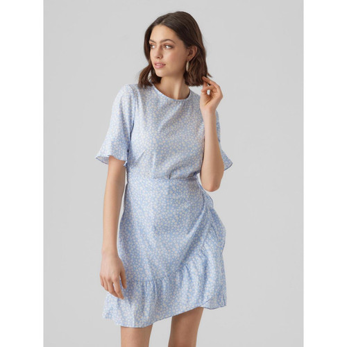 Vero Moda - 100% Polyester - Recyclé - Robes bleu