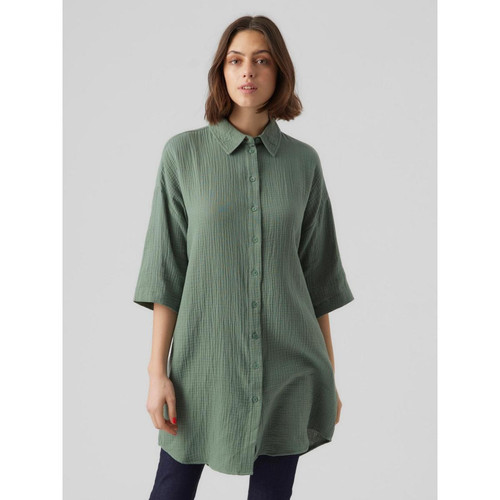 Vero Moda - Robe longue - Robes longues femme vert