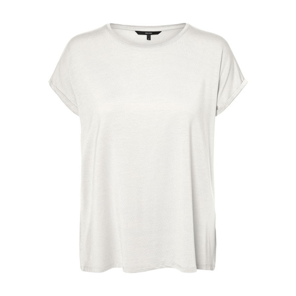 T-shirt Regular Fit Col rond Manches courtes Longueur regular blanc Skye T-shirt manches courtes