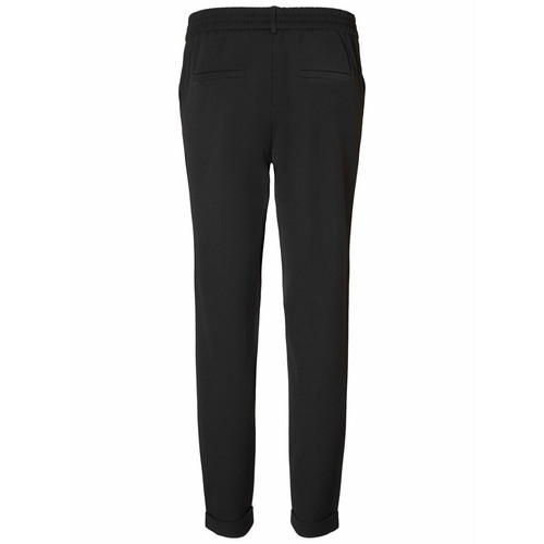 Vero Moda - Pantalon Regular Fit Taille moyenne Pleine longueur noir Olia - Vetements femme
