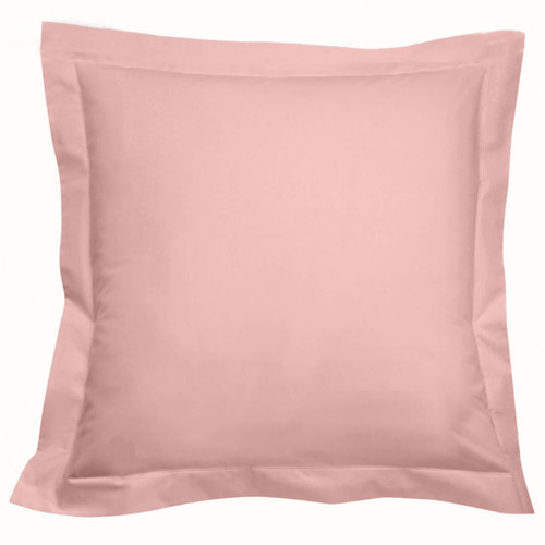 3S. x Tertio (Nos Unis) - Taie d'oreiller percale de coton TERTIO® - rose - Taies d oreillers traversins rose