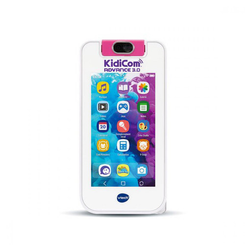 Vtech - KidiCom Advance 3.0 Blanc et Rose - Jeux éducatifs électroniques