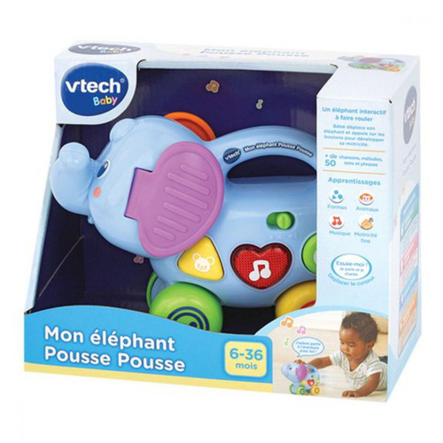 Vtech - Mon éléphant Pousse Pousse - Jouets d'éveil