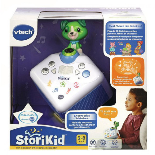 Vtech - Storikid - Mon conteur d'histoires - bleu - Jeux éducatifs électroniques